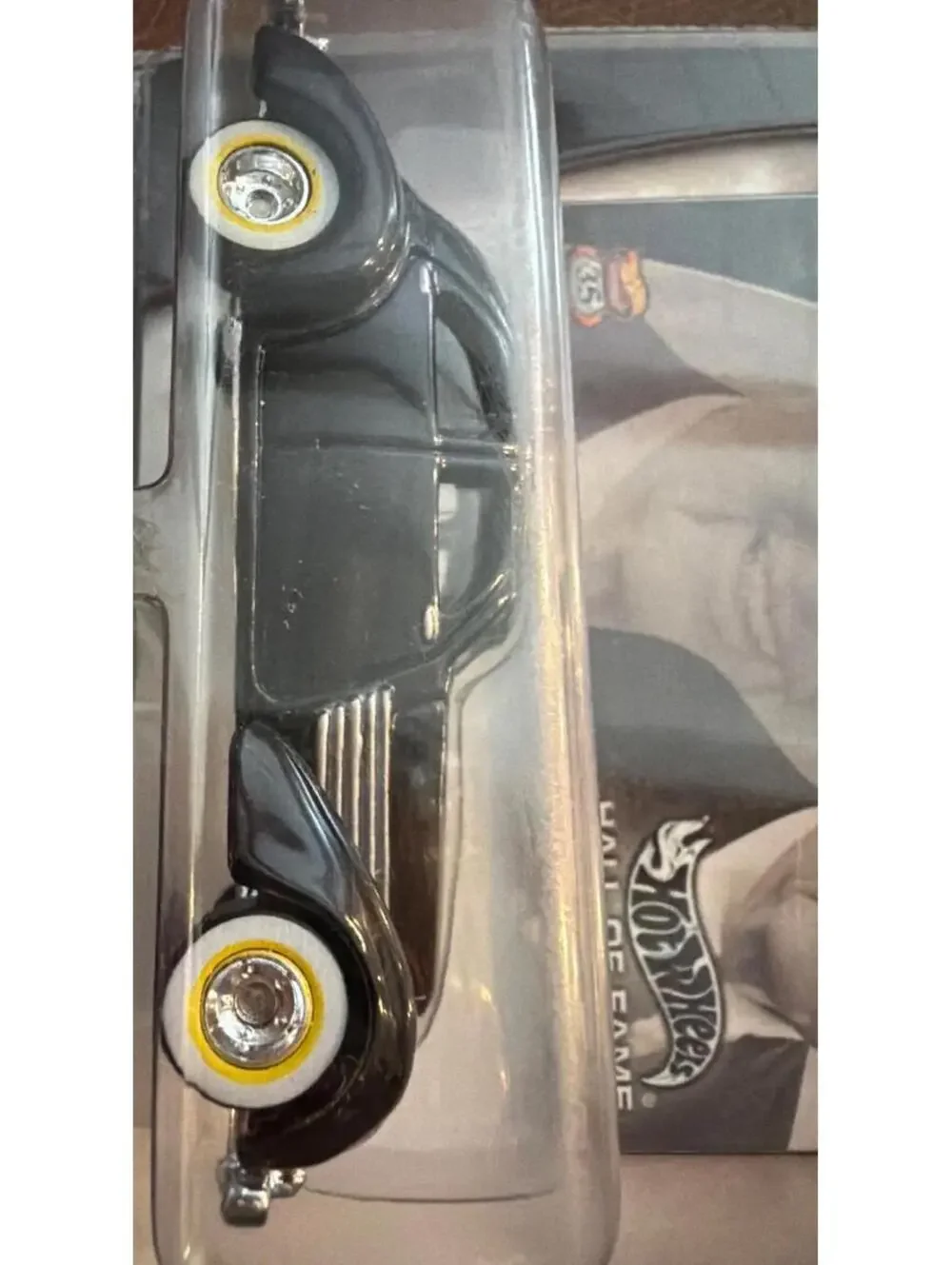 Hot Wheels Hall Of Fame Legends Gordon Miller Buehrig Die-Cast Car With Collecto
